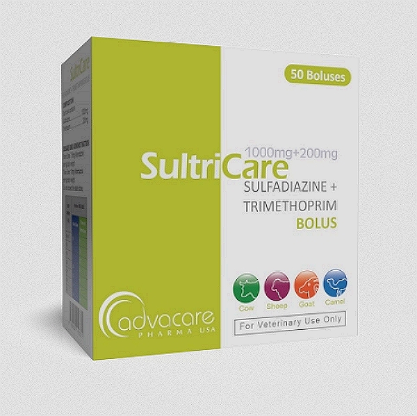 Sulfadiazine + Trimethoprim Bolus