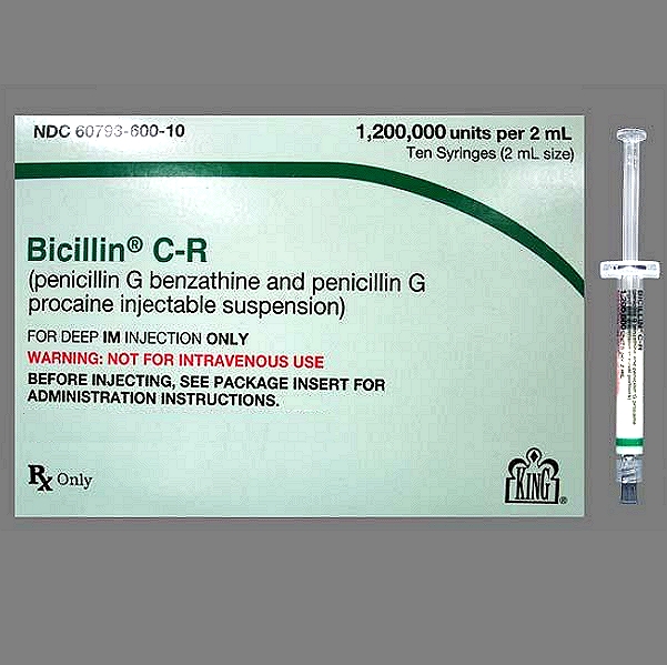 Procaine benzyl + Benzathine penicillin