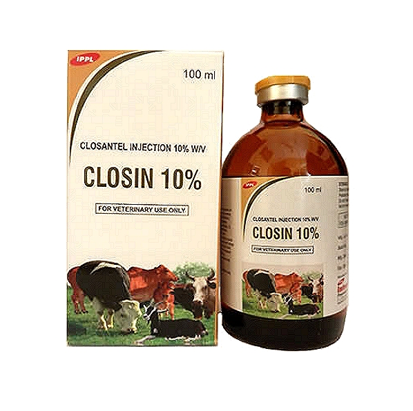 CLOSIN 10% - Closantel Injection 10% w/v - 50 mL & 100 mL