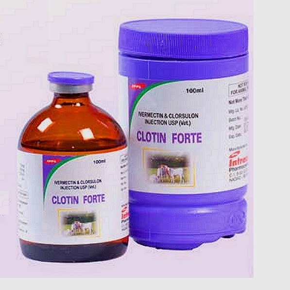 CLOTIN FORTE - Ivermectin + Clorsulon Injection