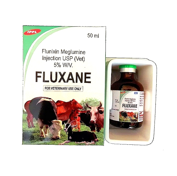 FLUXANE - Flunixin Meglumine Injection 5% w/v - 50 mL & 100 mL