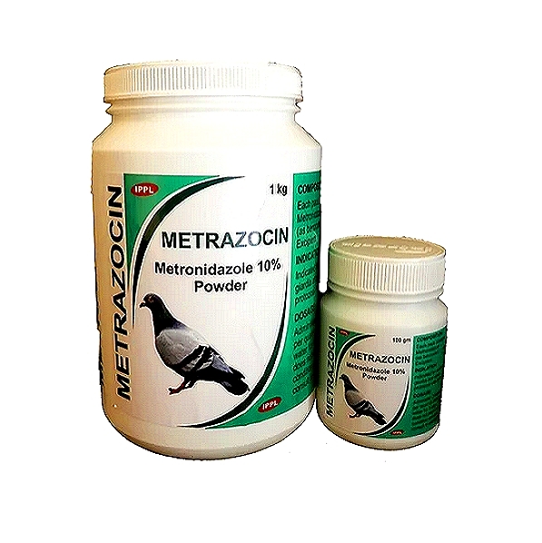 METRAZOCIN - Metronidazole Oral Powder 10% - 100 g & 1 kg