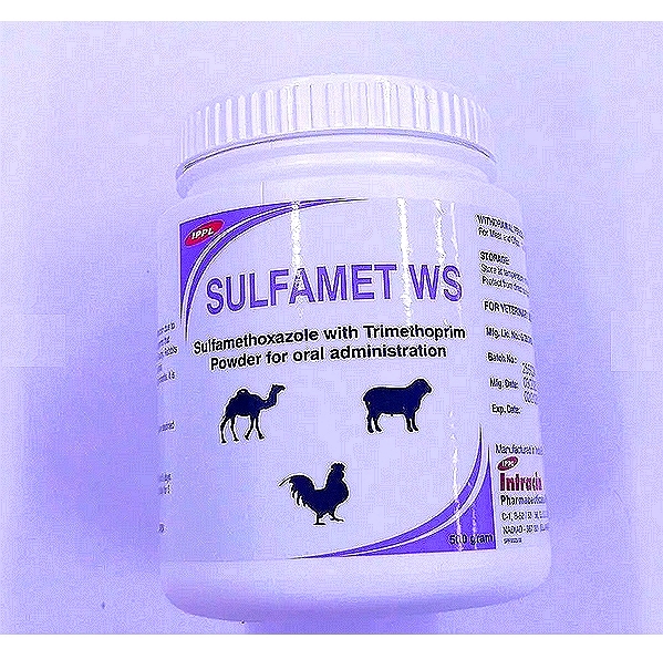 SULFAMET WS - Sulfamethoxazole & Trimethoprim Oral Powder - 100 g, 200 g & 1000g
